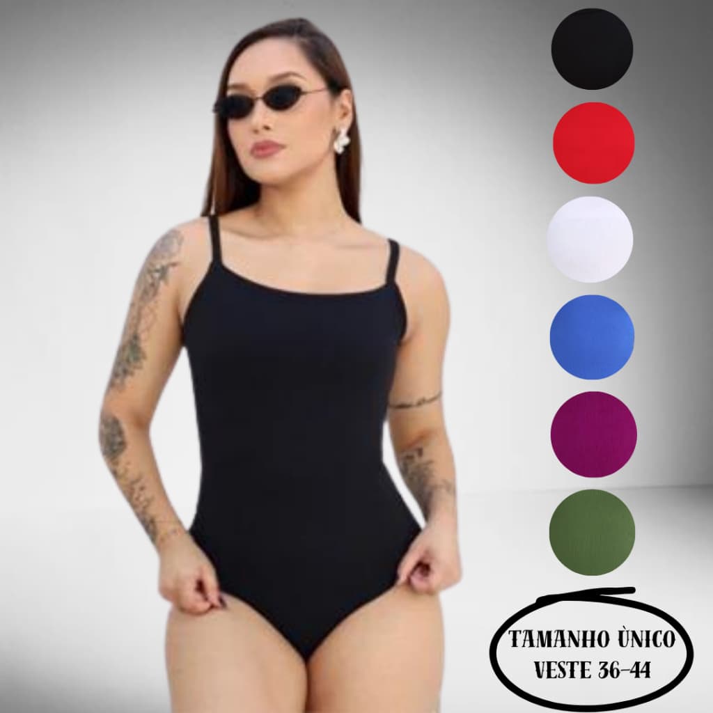 Body Feminino Alcinha Fina Canelado Forrado Com Bojo Tecido Anarruga Atoalhado Bory Maiô Alça Fina Slim