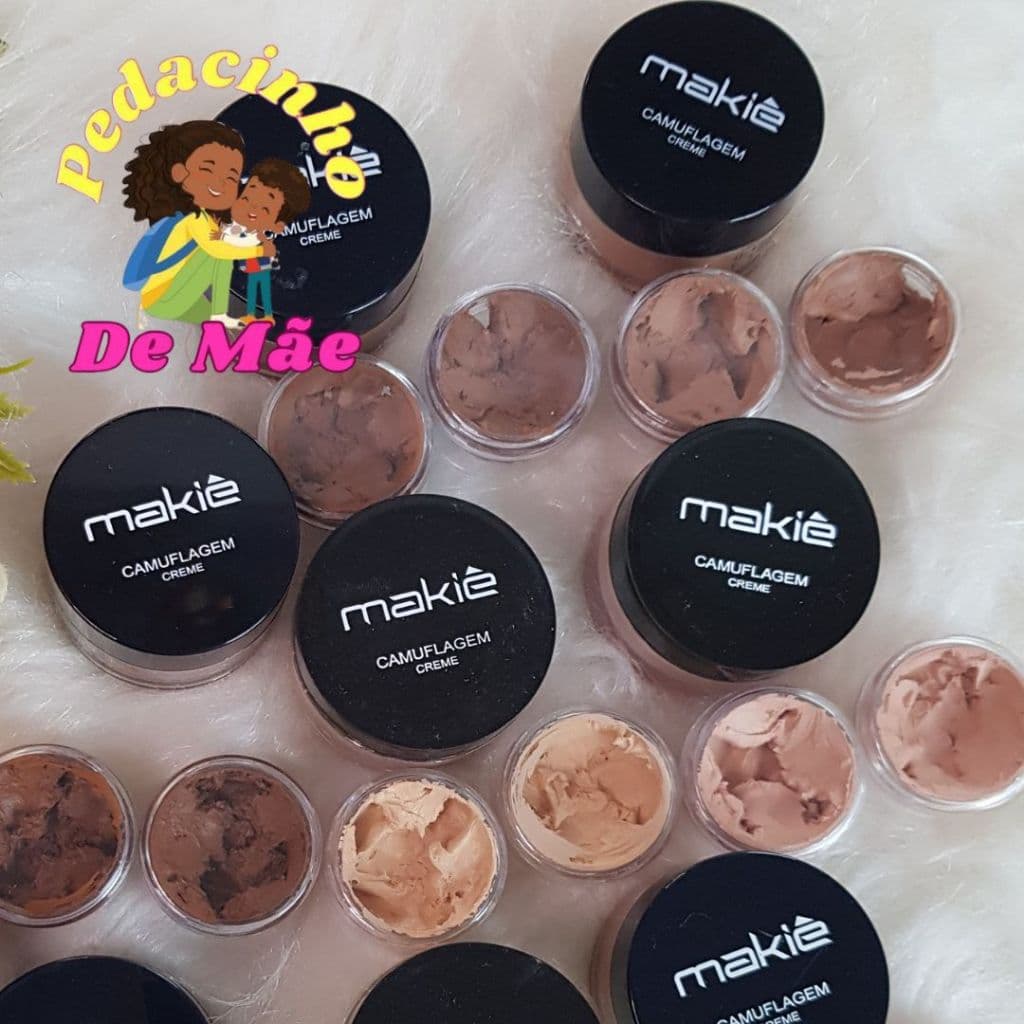 Camuflagem Corretivo Maquiagem Makie Tamanho Mini 4 gramas