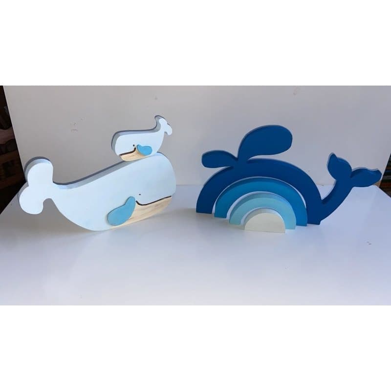baleia mãe e filha arco íris baleia pintadas