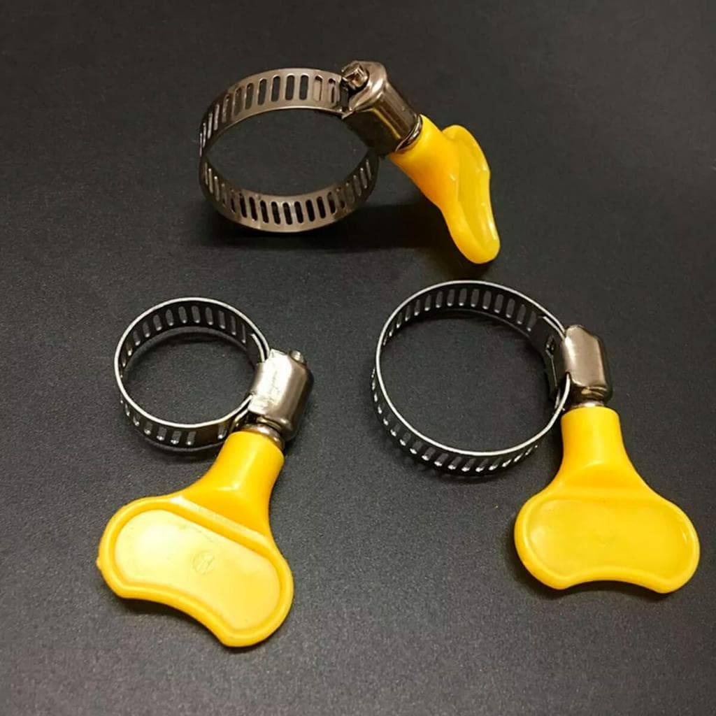 Kit 50 Abraçadeiras Ajustáveis para Uso Automotivo e Hidráulico
