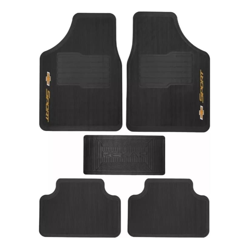 Tapete Sport Luxo Chevrolet Celta Classic Agile 5 Peças