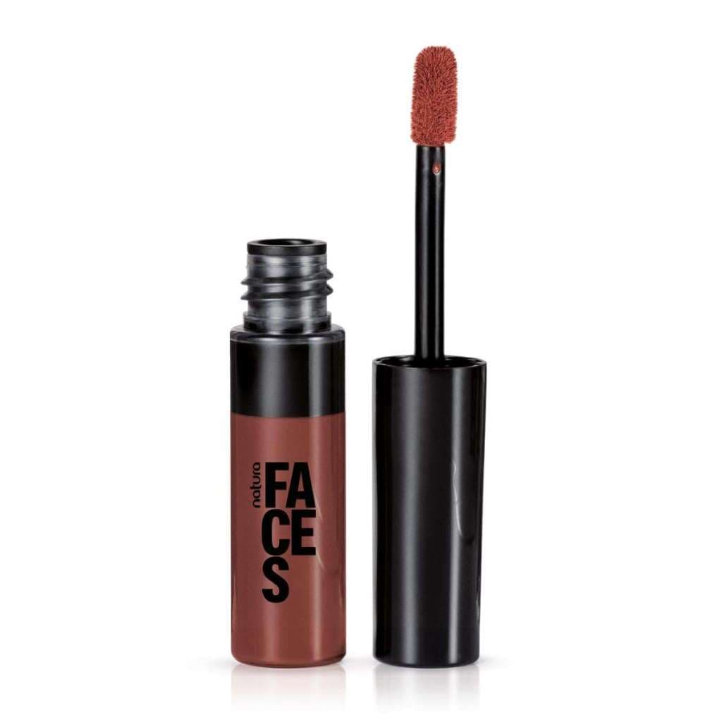 Chocolate Mousse Batom Líquido Matte Longa Duração 5,5ml Faces Natura