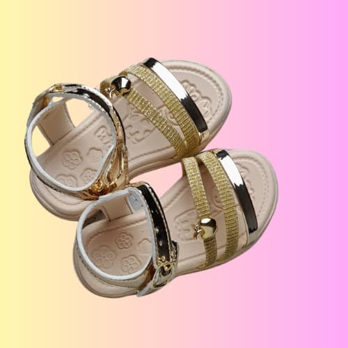 Sandália Infantil Feminina Confortável Antiderrapante Menina Bebê Fashion