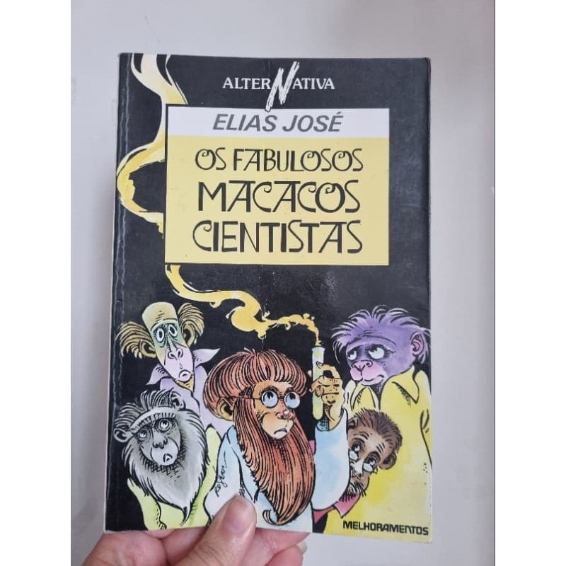 livro Os Fabulosos Macacos Cientistas