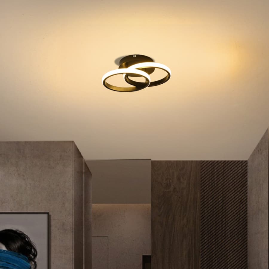 Luminária Led  Para Teto Moderna Lustre para Corredor Sala Quarto Cozinha