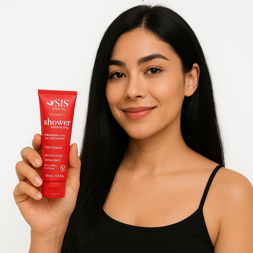 Progressiva de Chuveiro SIS Shower Progressive 100ml – Liso Instantâneo, Sem Formol, Vegano