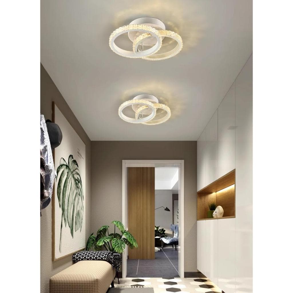 Luminária De Teto Plafon Led Moderna Lustre Bivolt