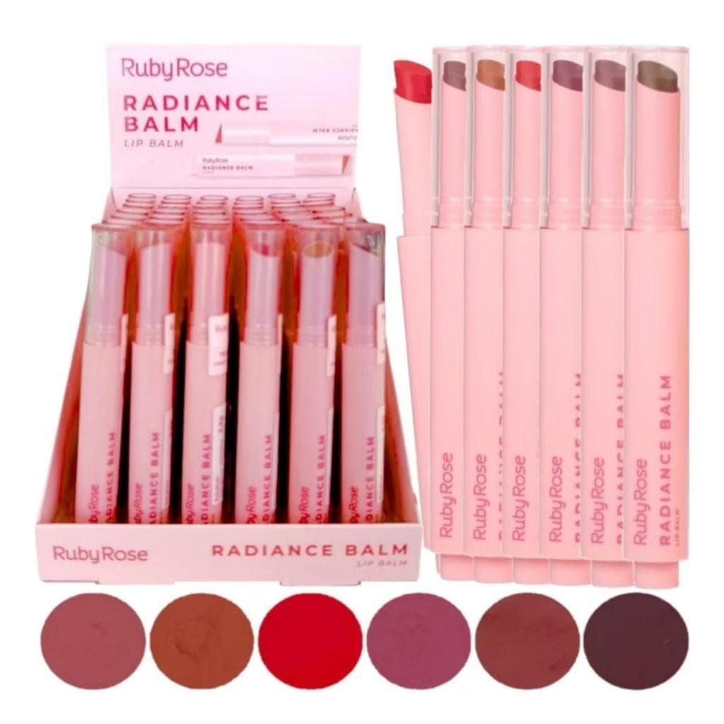 LIP BALM RADIANCE RUBY ROSE LINHA ROSA