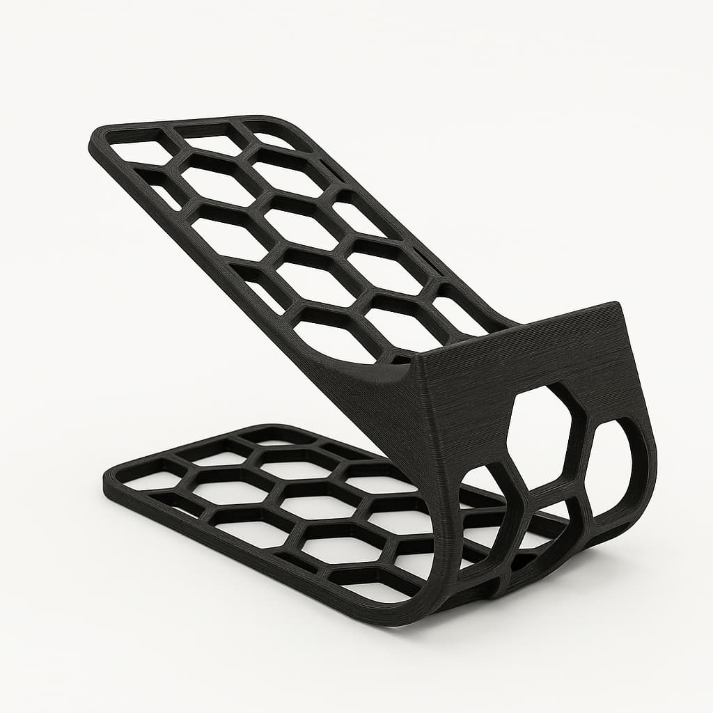 Organizador De Sapato Duplo Empilhável Com Design Colmeia Para Armário Prateleira Ou Closet 22cm