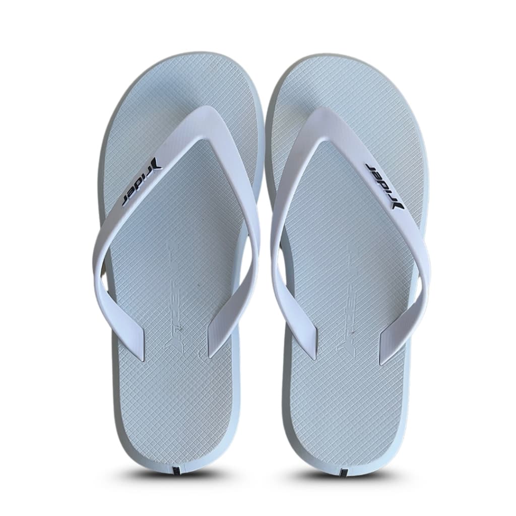 Chinelo Masculino Rider R1 Speed Sandália de Dedo De Homem Branca 11650