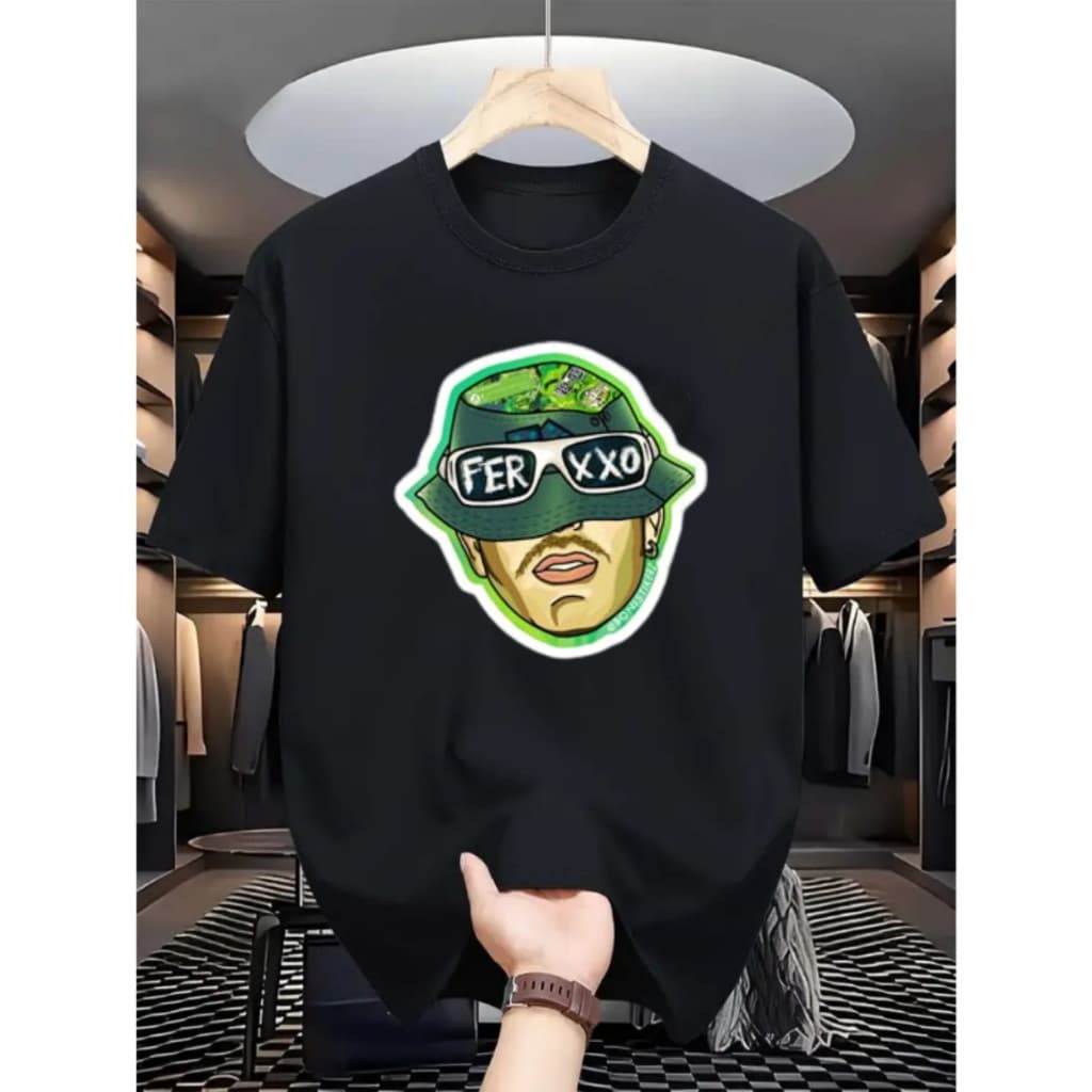 Camiseta Masculina 100% Algodão Estampada FER XXO Camisa Unissex Premium