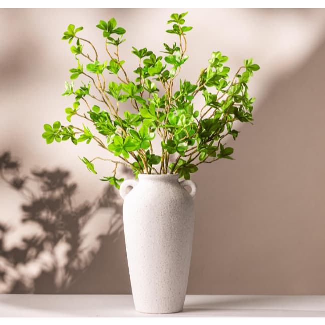Planta Artificial Folha de Sino Japonês para Decoração de Ambientes - B-19