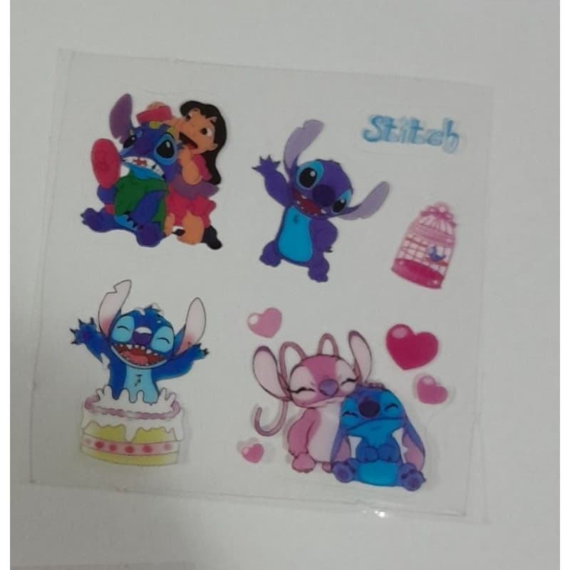 adesivo impermeável stitch kit com 10 ou 20 cartelas