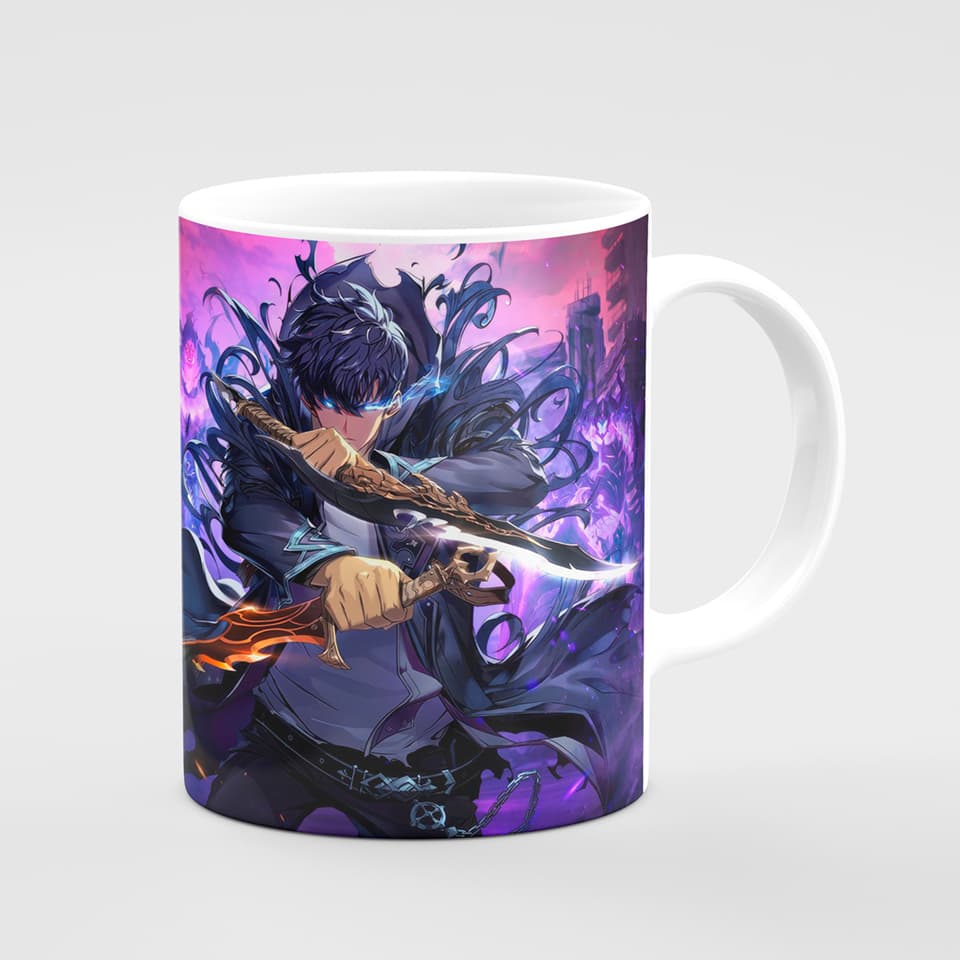 Caneca de Café anime Solo Leveling