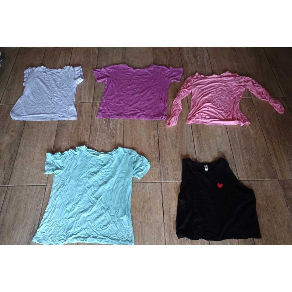 Lote de Camisetas Adulto, Tamanho M - Desapego