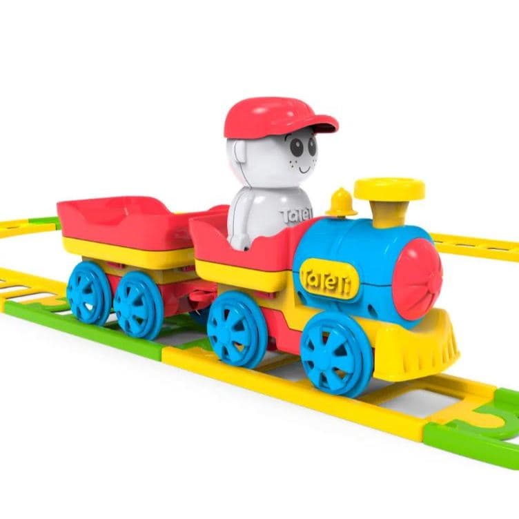 Trenzinho  Trem Bebe LocoTrilho Lançamento 2025 Peças Grandes Educativo Sensorial Montessori
