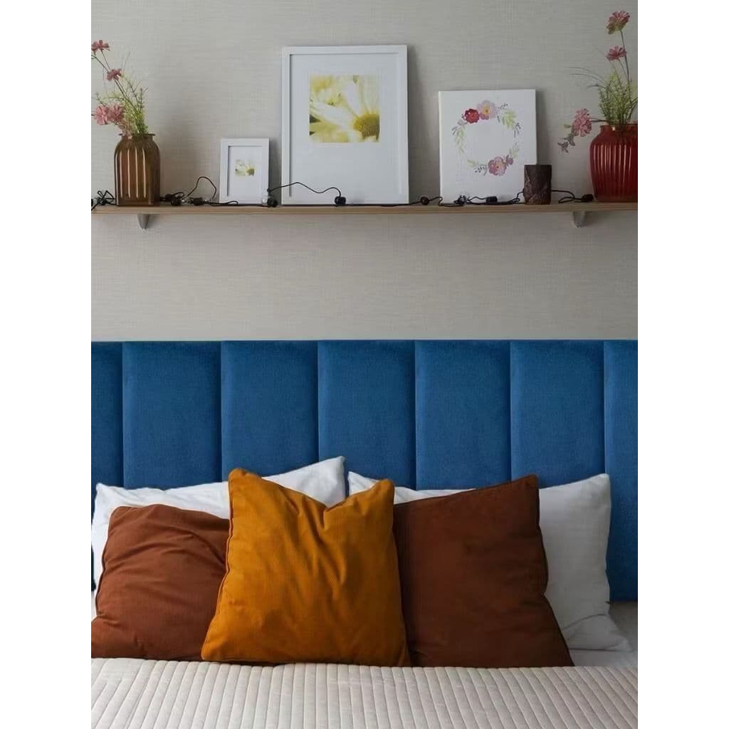 Kit 7 Cabeceira de Cama Casal Estofada Modular 45x20cm ENVIO IMEDIATO