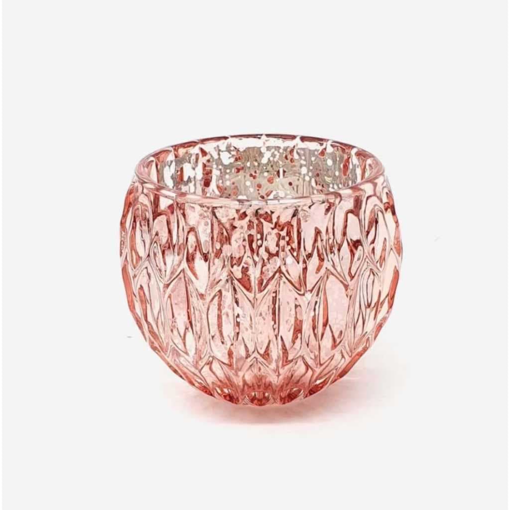 Castiçal Porta Vela  De Vidro / Vaso 8cm