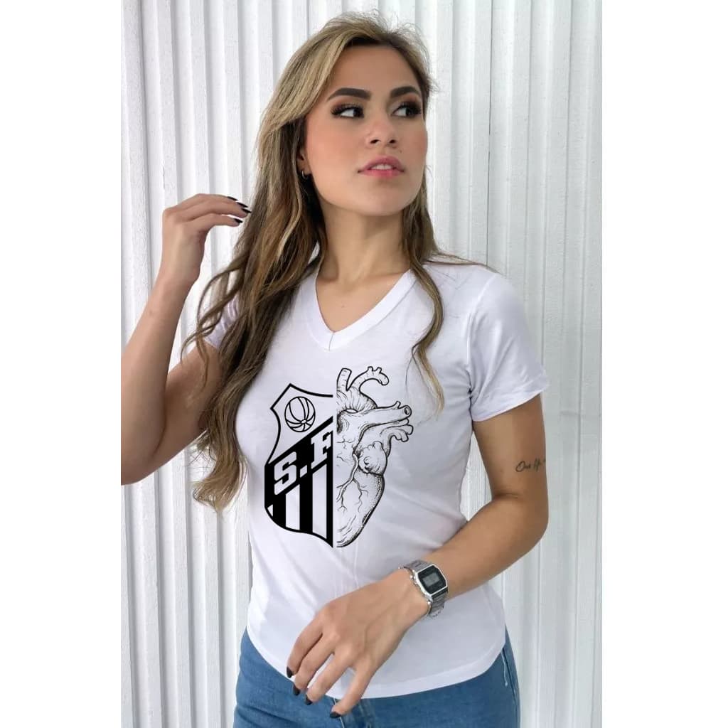 Baby Look t shirt Gola V Santos  Adulto e Infantil !!