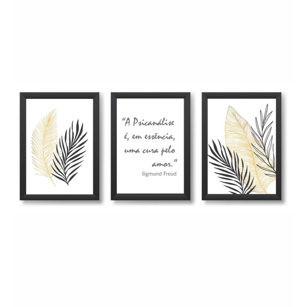 Quadros Decorativos Sigmond Freud Psicanálise Psicologia