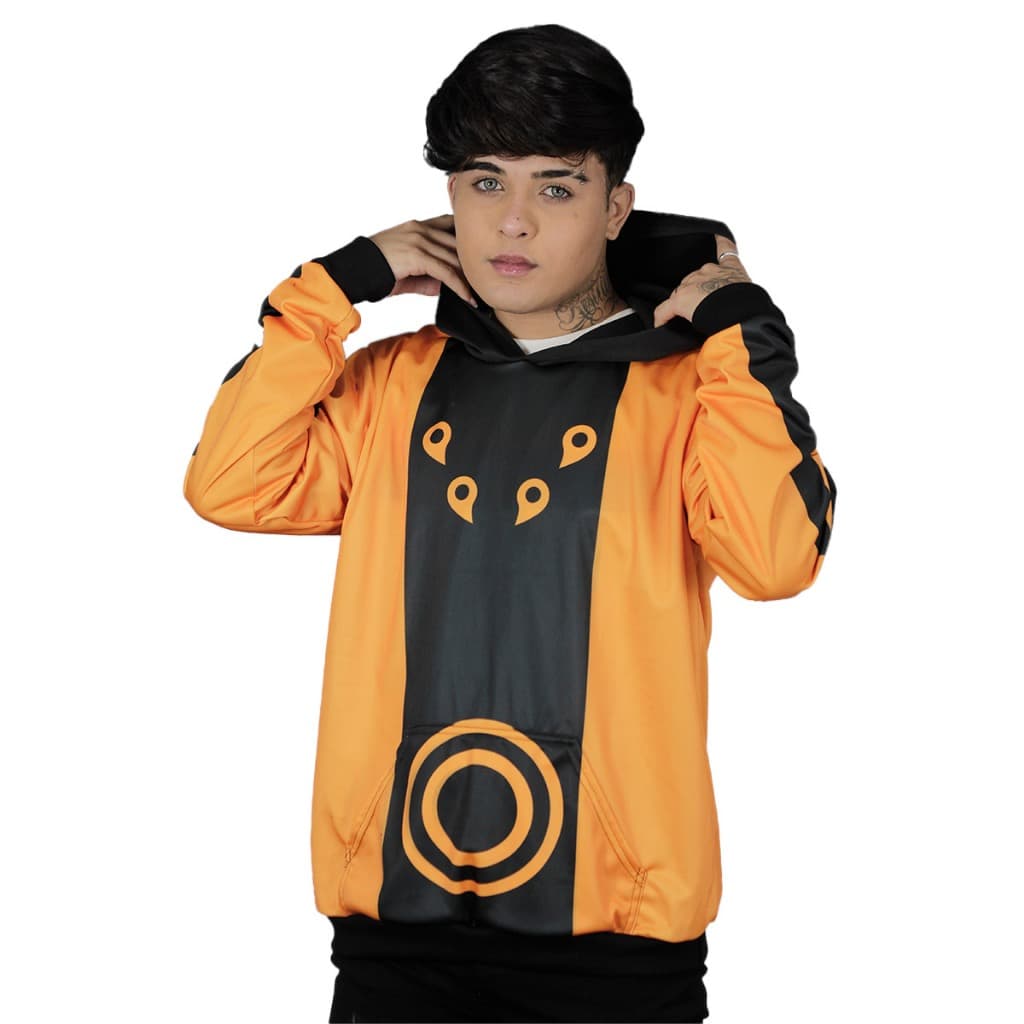 Blusa Moletom Unisex Desenho Casaco Com Capuz Anime Japones Naruto Senin Envio Imediato