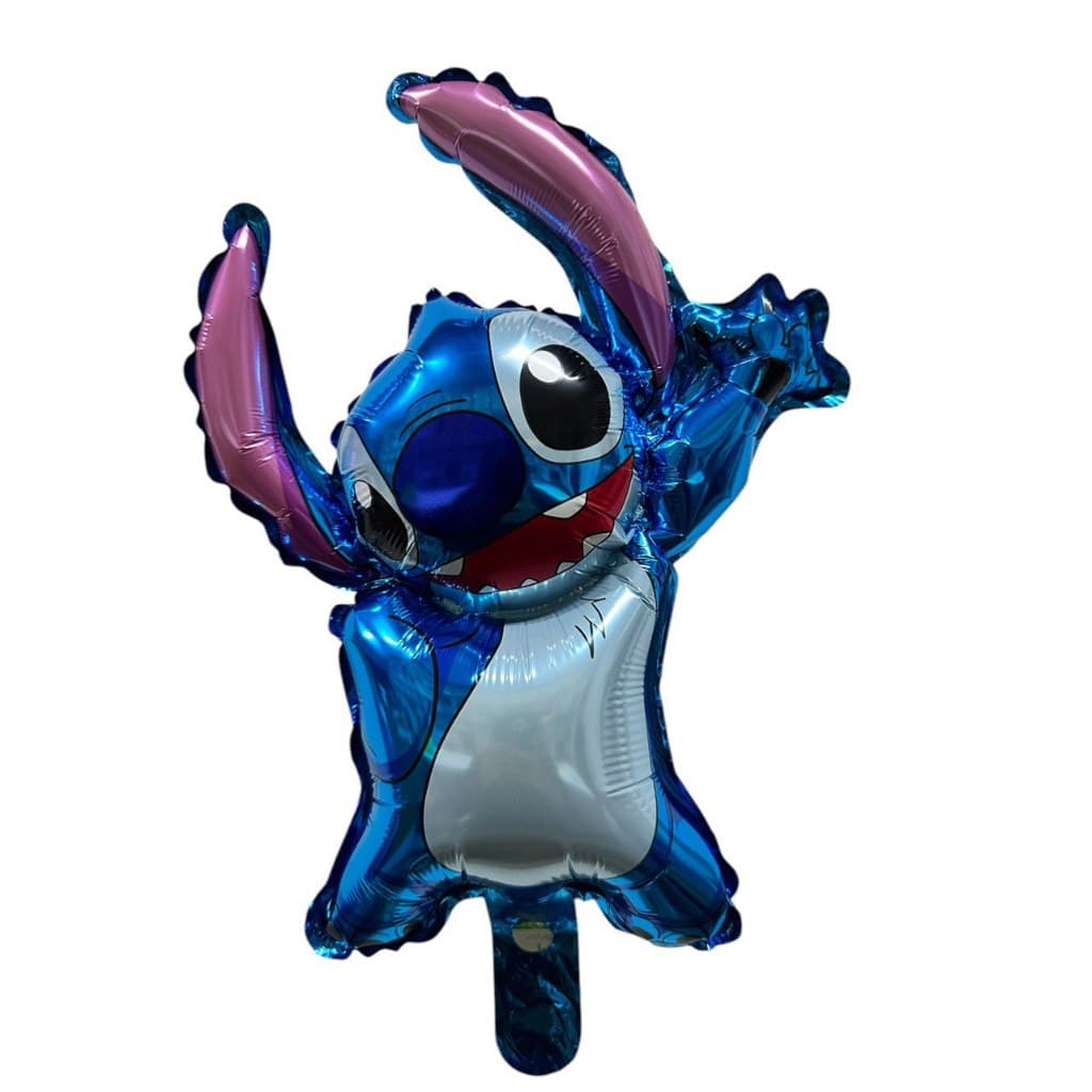 5 Balão Metalizado Corpo Lilo Stitch&* Decoração e Aniversario 30cm