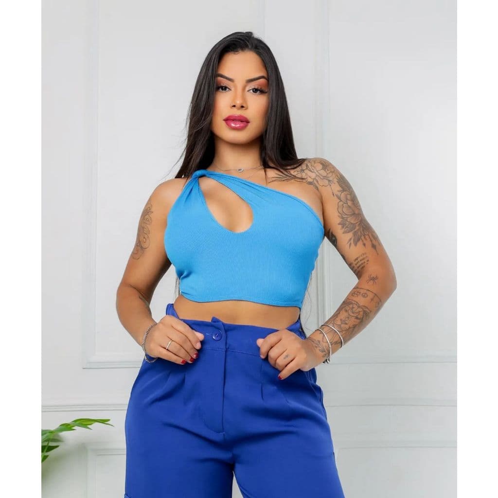 kit 3 cropped conforto e estilo em cores variadas