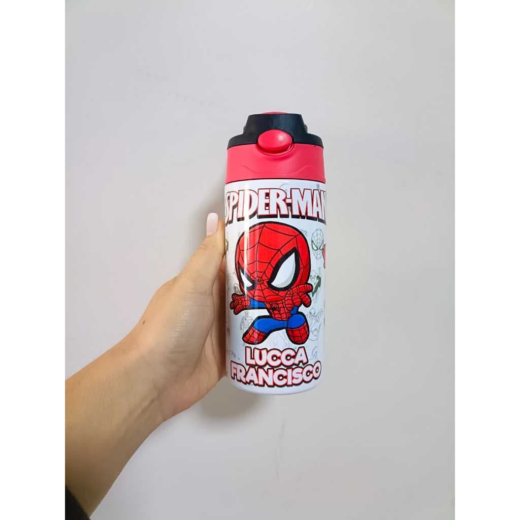 Garrafa Térmica Homem Aranha