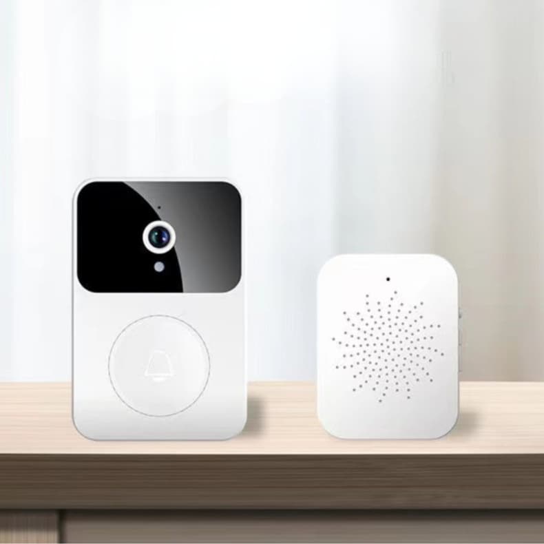 Campainha Inteligente Smart Home Com Câmera De Video HD Wi-Fi