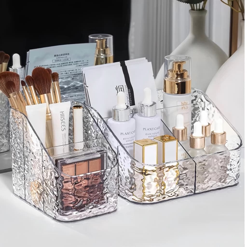 Porta Maquiagem Organizador Multiuso De Acrílico Batom Cosméticos Transparente
