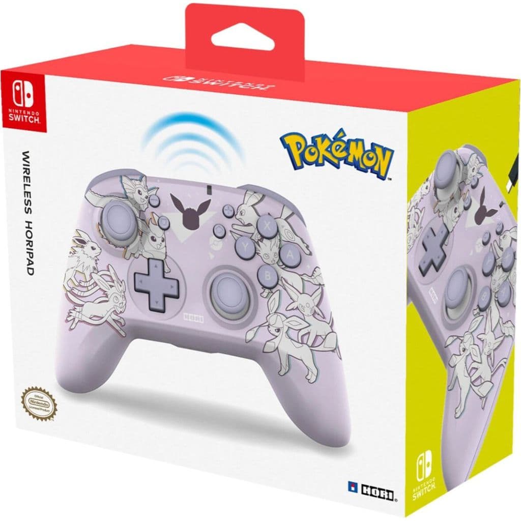Controle Para Nintendo Switch Hori Pad Wireless Pokemon Eevee