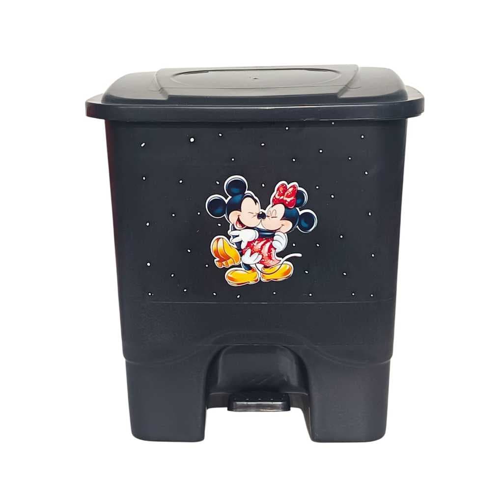 LIXEIRA DE COZINHA COM PEDAL DECORADA PERSONAGENS DISNEY