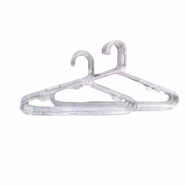 KIT CABIDE INFANTIL TRANSPARENTE COM 10 UNIDADES