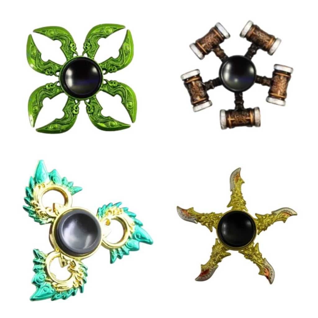 Fidget Hand Spinner Naruto Colecionáveis Metal Premium
