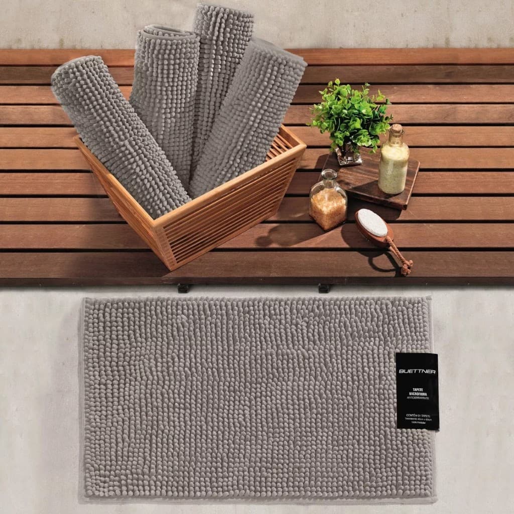Tapete Antiderrapante Chenille Greco 40cm X 60cm