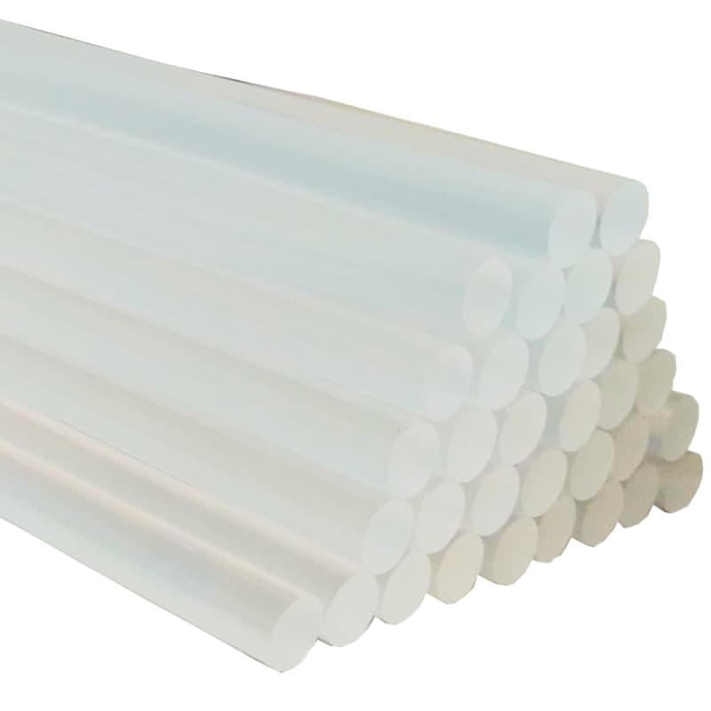 Cola Quente Bastão Silicone Transparente - Cristalino - Alta Aderência Pacote Refil