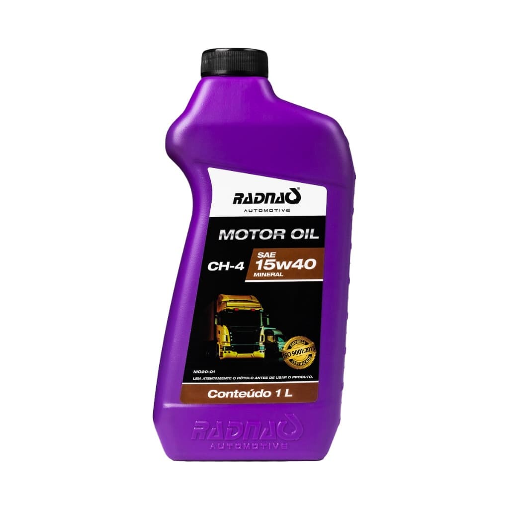 Óleo Motor Radnaq Sae 15w40 Api Ch 4 Mineral Truck 1 Litro