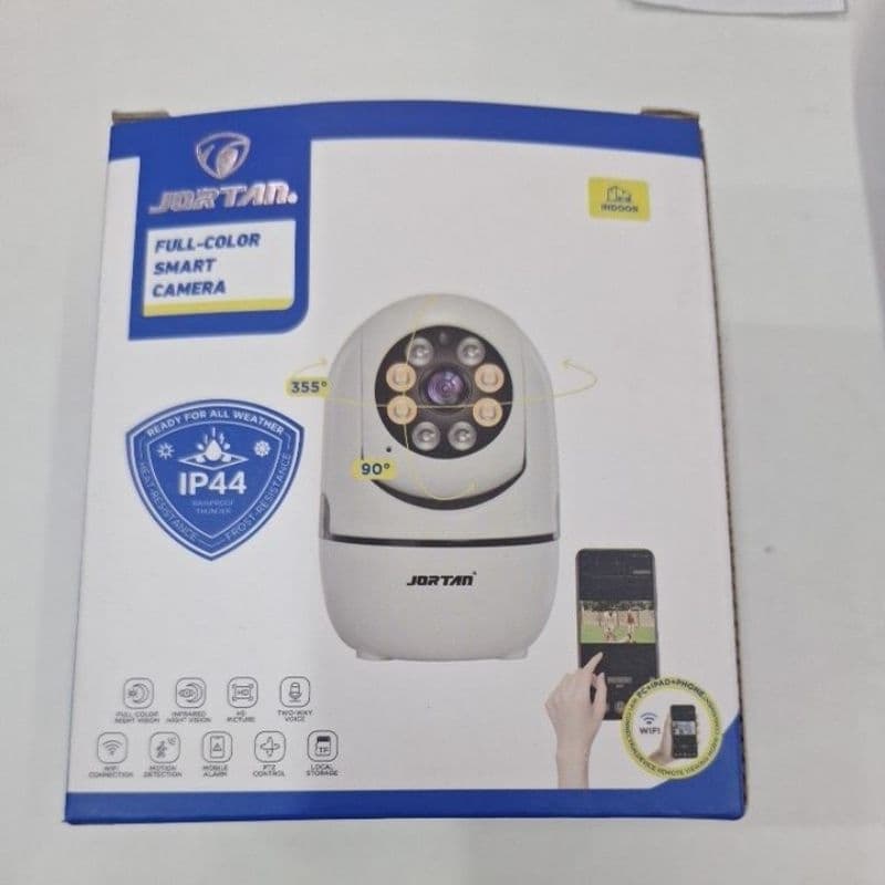 Mini Câmera Ip Wifi Yoosee APP IP44 Full Color Com Altotrack Visão Noturna iOS e Android Cor Branco