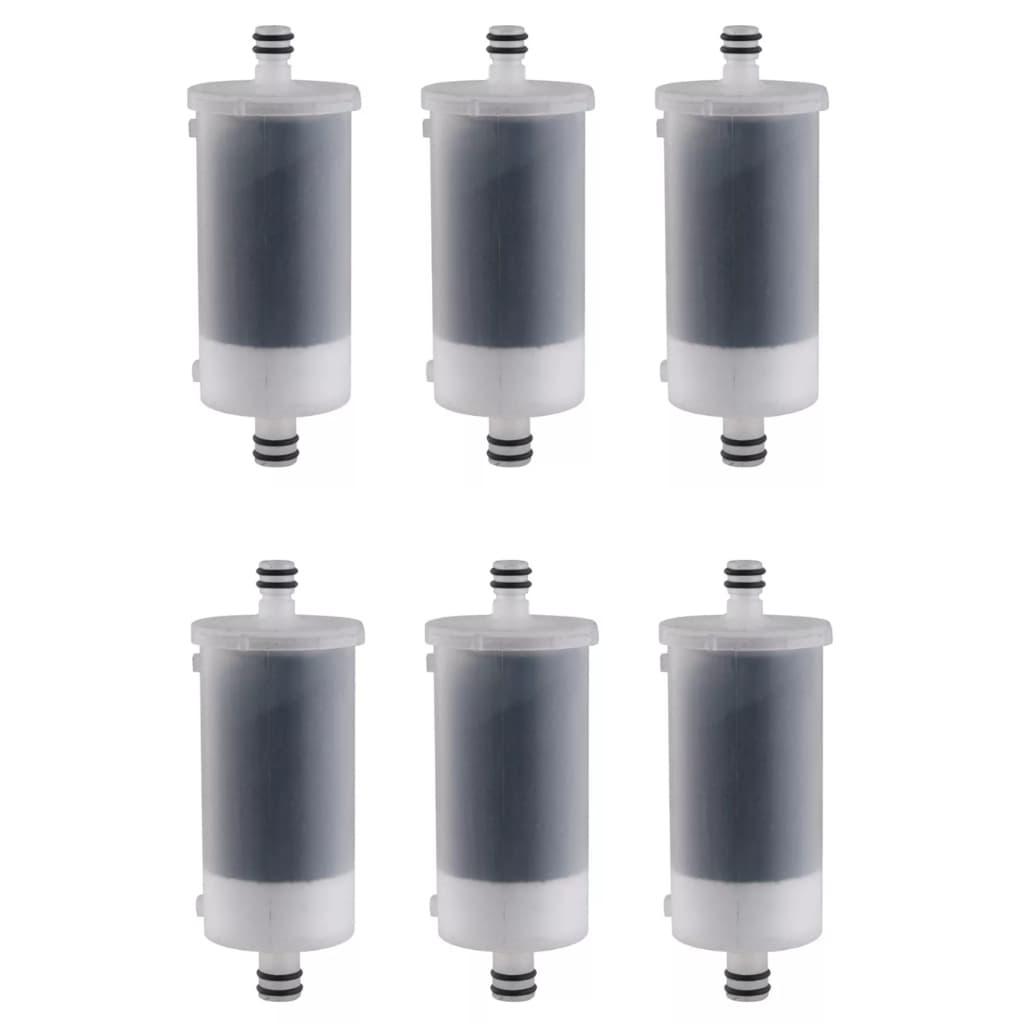 Kit 6 Refil Universal Para Filtros torneira gourmet vela carvão ativado pró-saúde