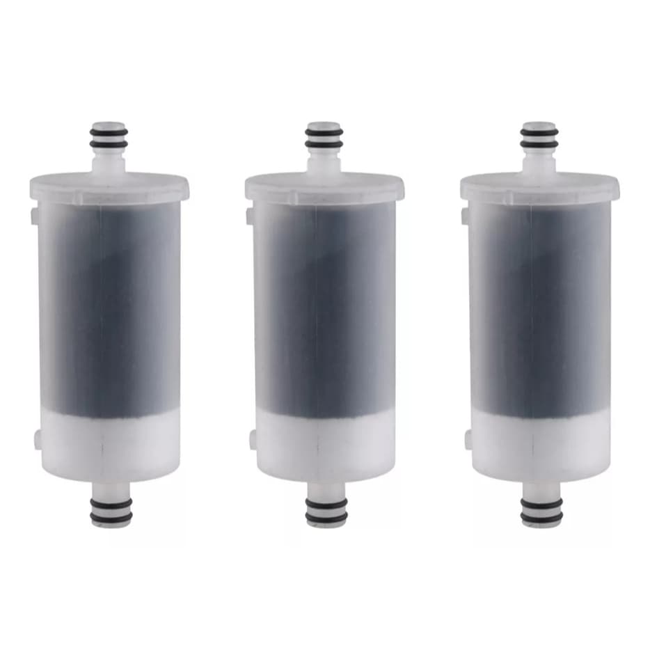 Kit 3 Refil Universal Para Filtros torneira gourmet vela carvão ativado pró-saúde