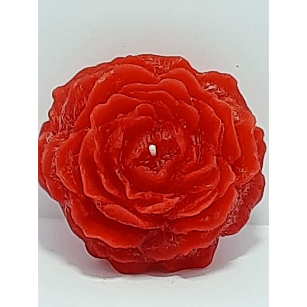 60  velas formato de rosa perfumadas
