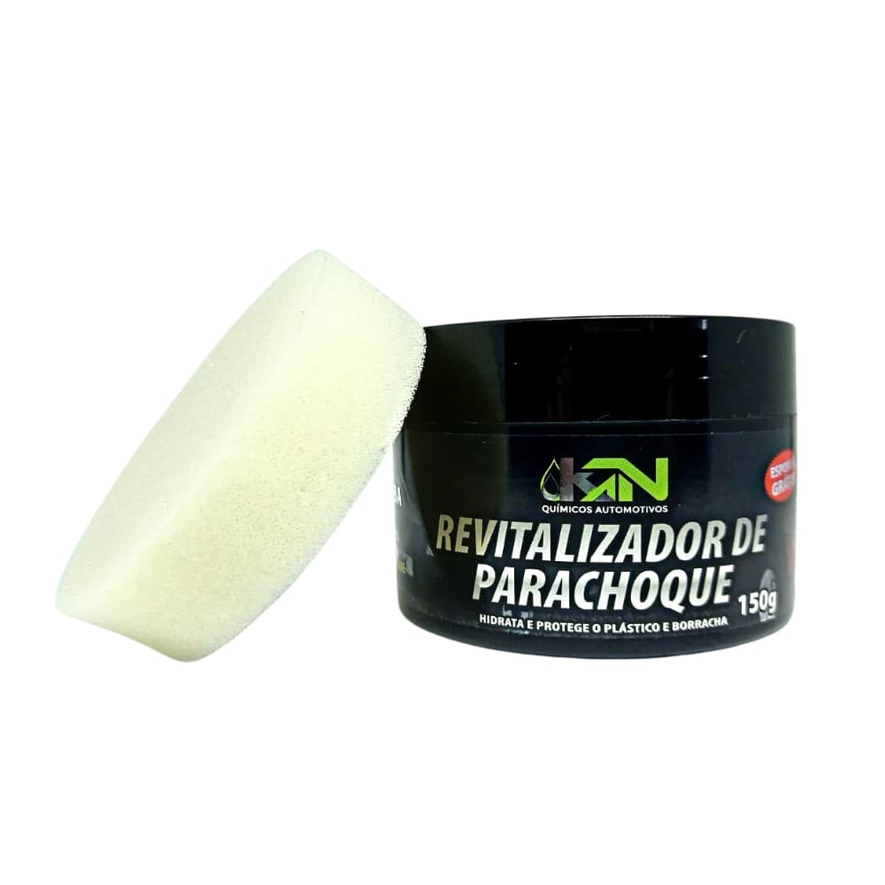 Revitalizador de Plástico e Parachoque Gel 150G - KN Automotivos