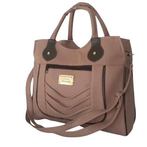 Bolsa Feminina Grande Transversal Perfeita  com 2 divisória e 2 alça / Espaçosa e Linda