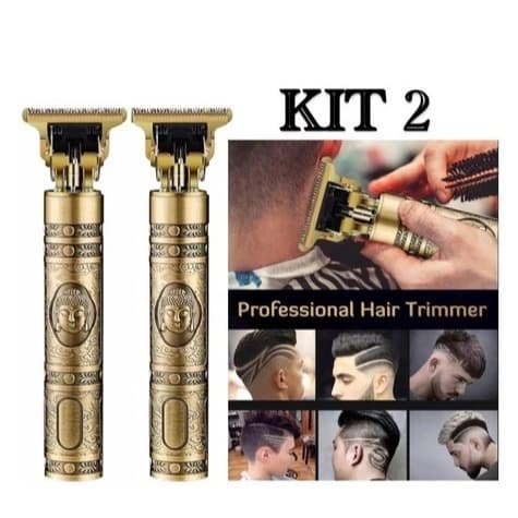 Máquina de cortar cabelo barbeiro dragão profissional elétrica bateria recarregável