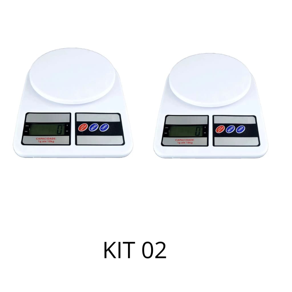 Balança Digital de Cozinha de Precisão 1g a 10Kg SF400 - Nutrição e Dieta