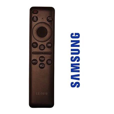 7619 Controle Remoto para TV SAMSUNG SMART 4K Cu7700 Cu8000 Bu8000 SEM VOZ