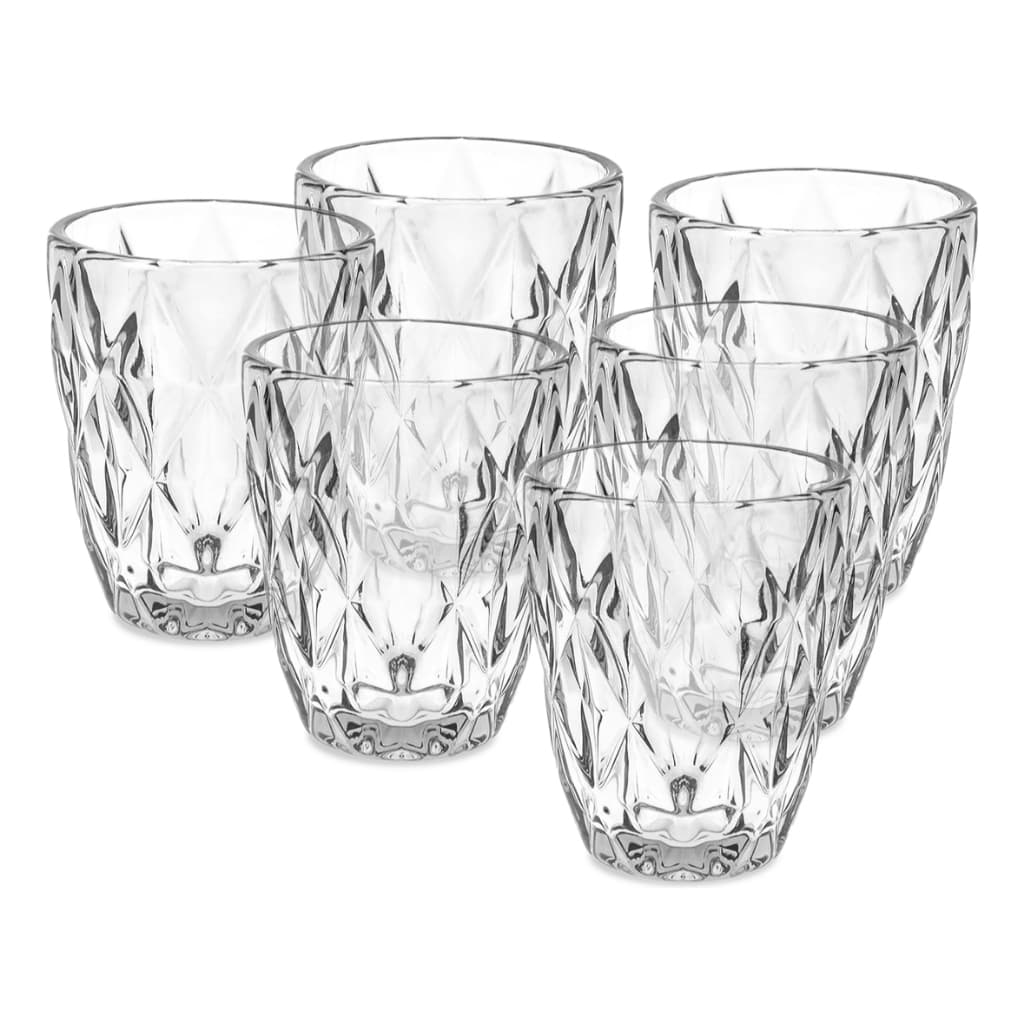 COPO DIAMOND LUXO PREMIUM 300ML PARA SUCO , DRINKS ,VIDRO GROSSO ELEGANCIA