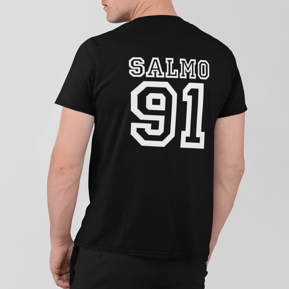 Kit 2 Camisetas Católica evangélica, 100% algodão "SALMO"