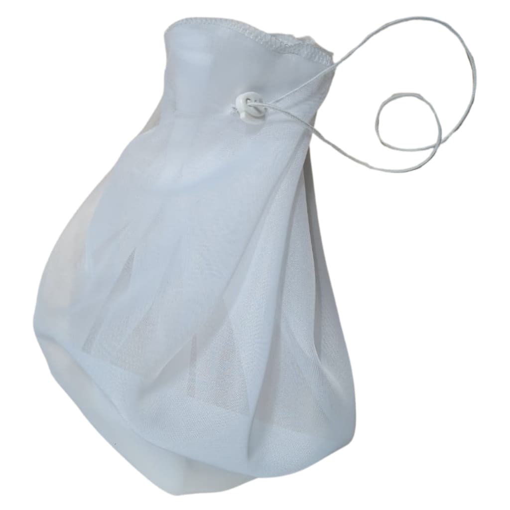 2 Coador De Voal Voil Branco Para Leites Vegetais Sucos Verdes