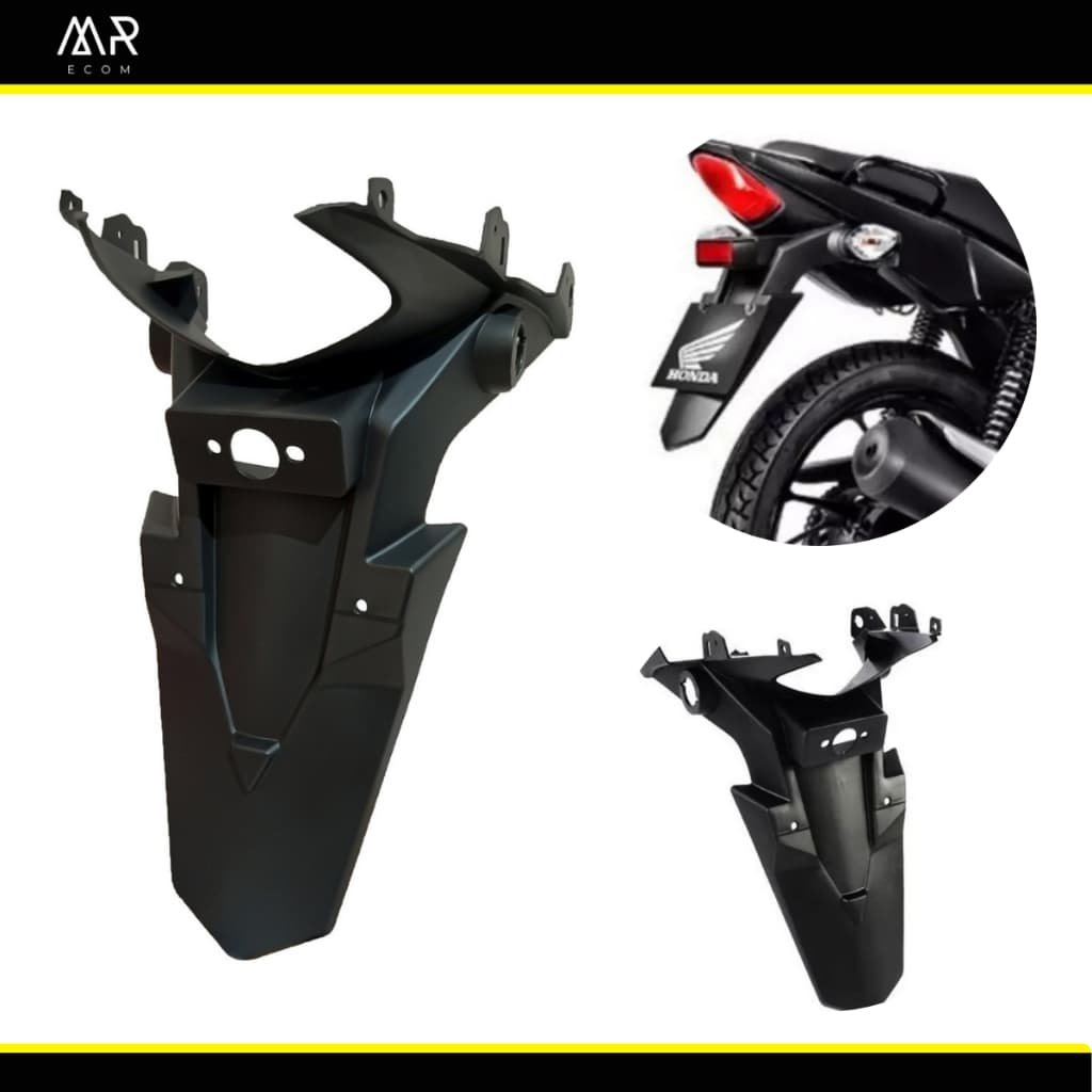 Paralama traseiro titan 150/ 14/ 15/ Fan 150/14/15 Fan 160 16/24START 160 16/24